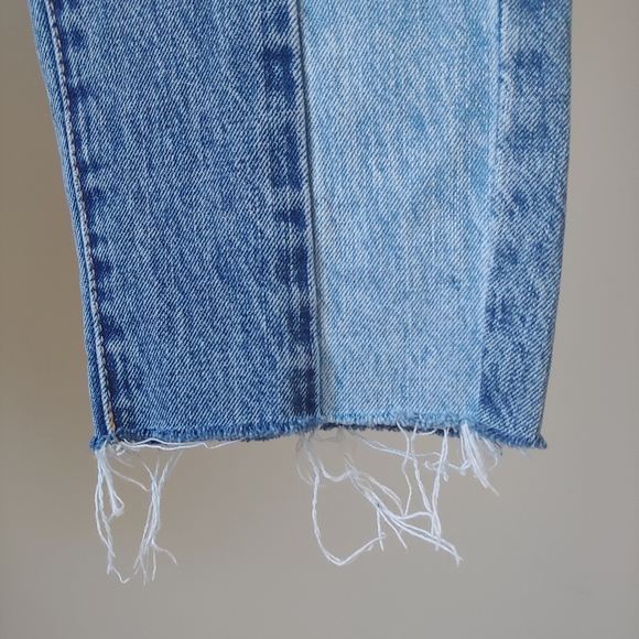 Garage Two-Tone High Rise Mom Jeans Size 1 - Picture 12 of 16